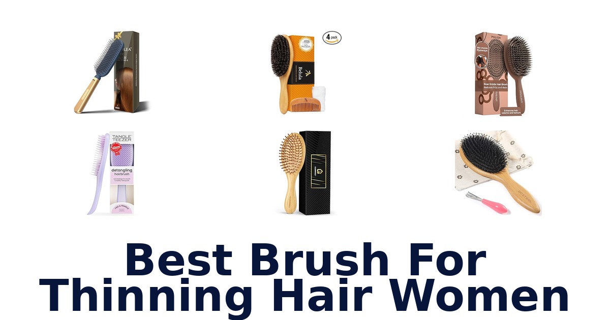best brush for thinning hair women