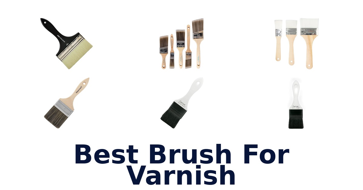 best brush for varnish