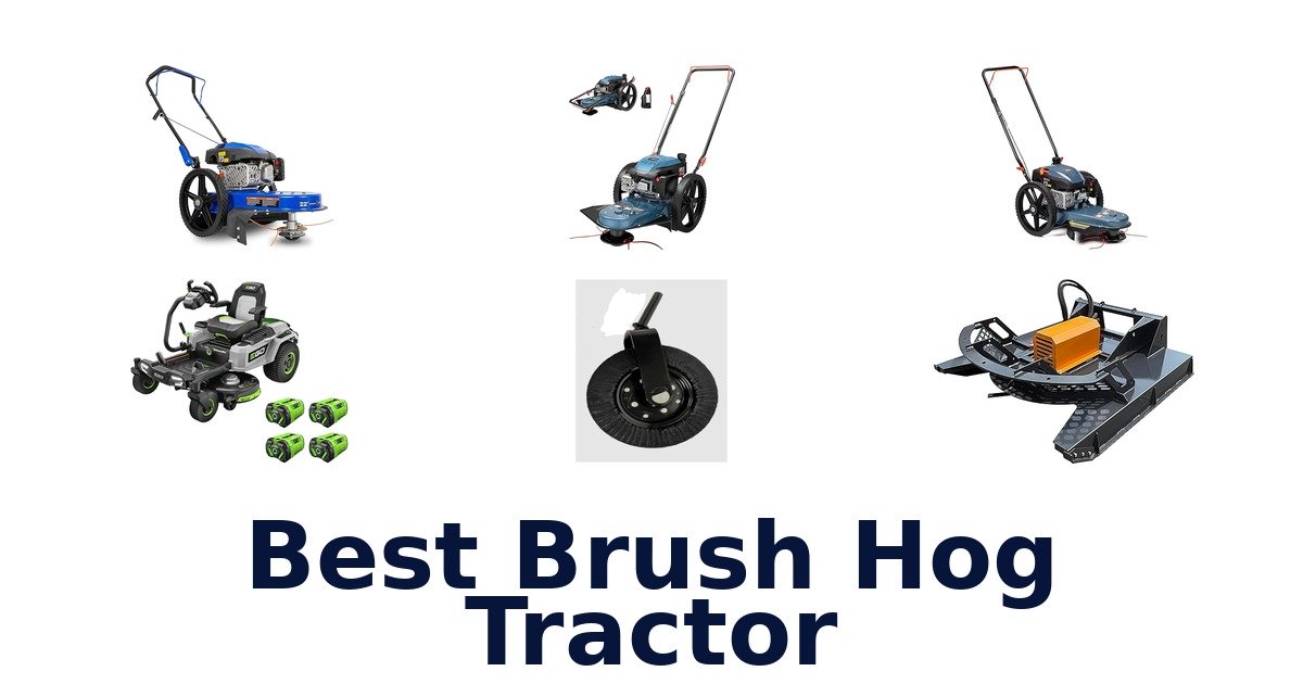 best brush hog tractor