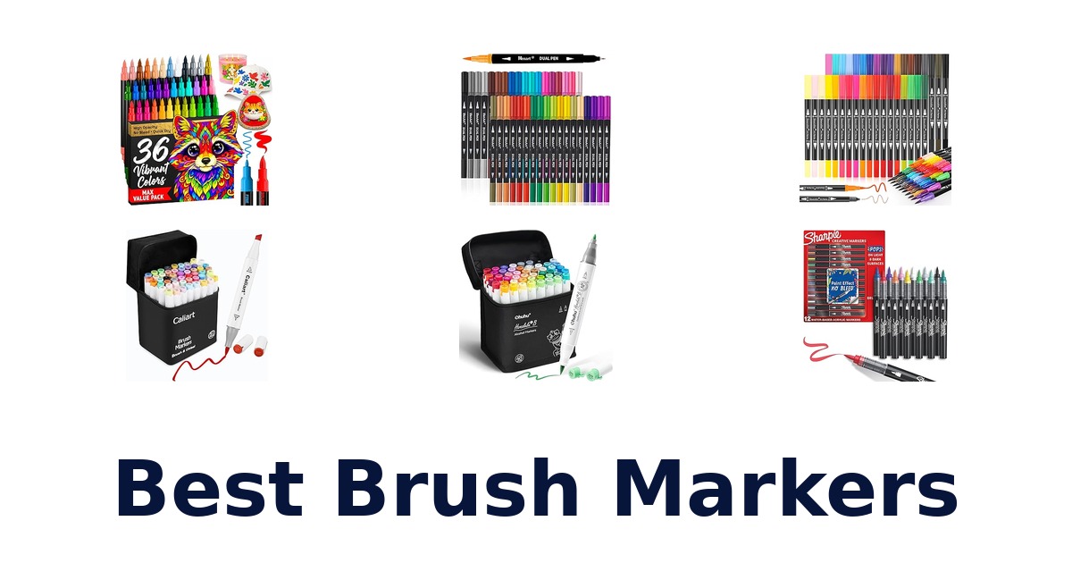 best brush markers