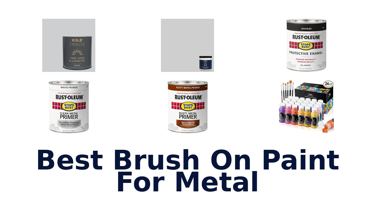 best brush on paint for metal