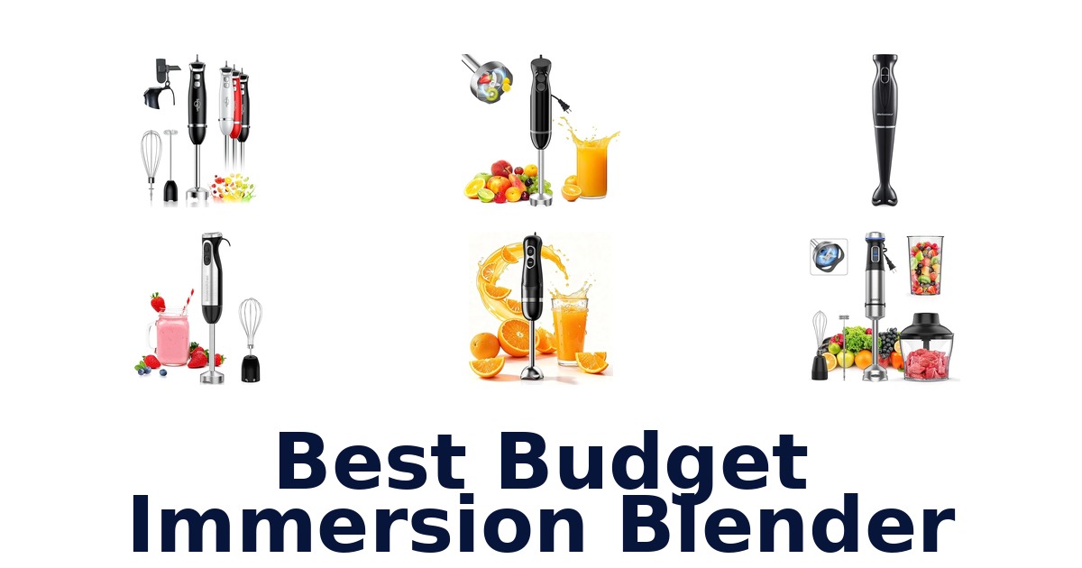 best budget immersion blender