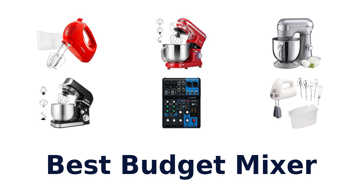 best budget mixer