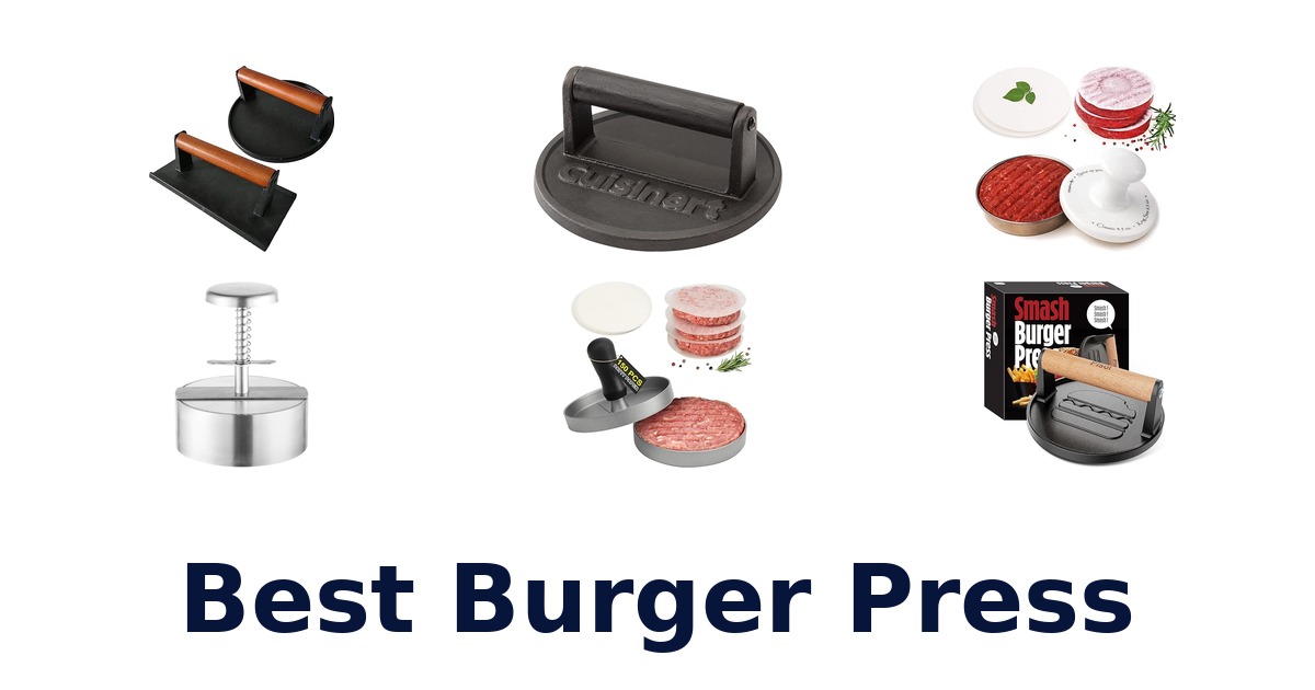 best burger press
