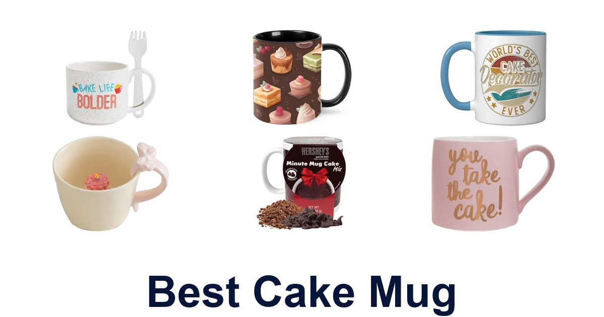 best cake mug
