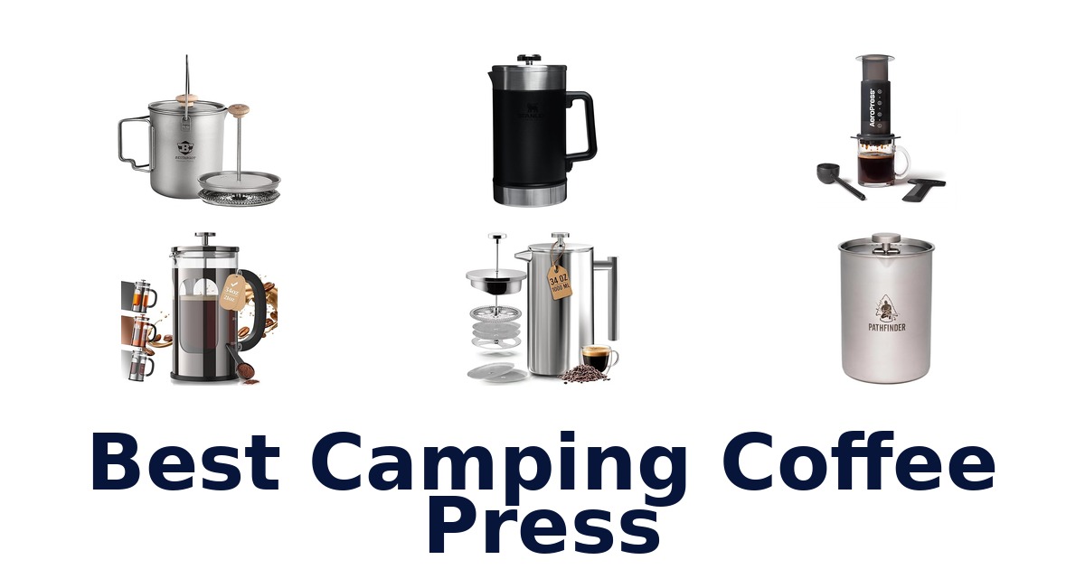 best camping coffee press