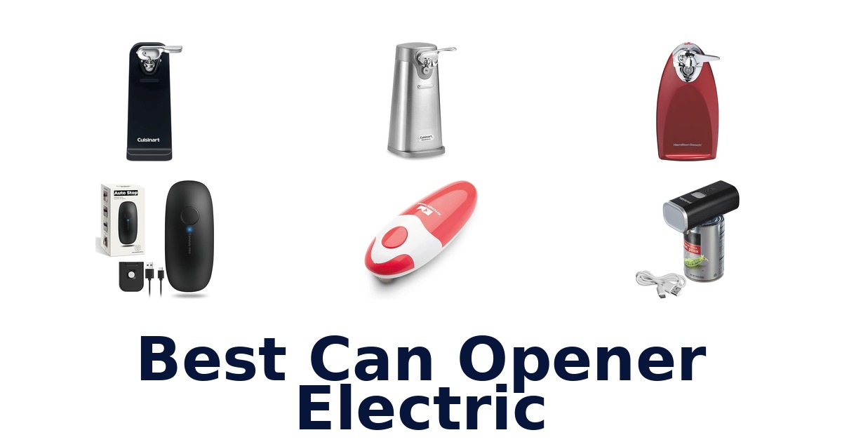 best can opener electric