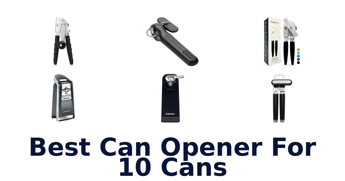 best can opener for 10 cans