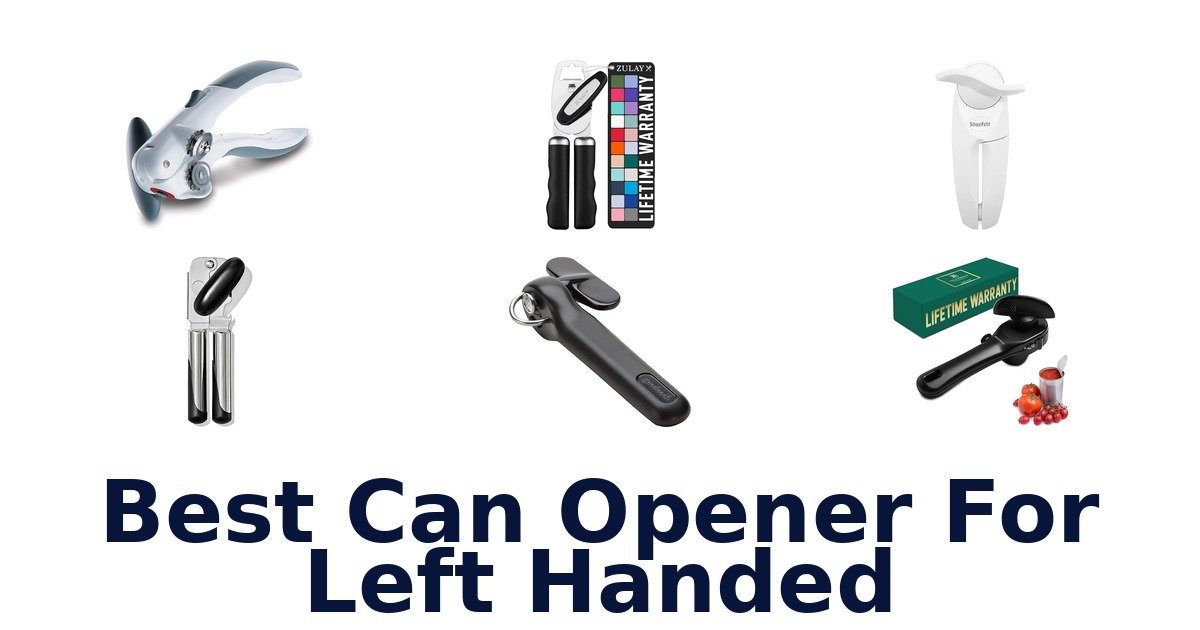 best can opener for left handed