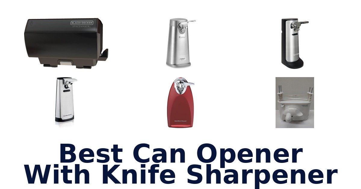 best can opener with knife sharpener