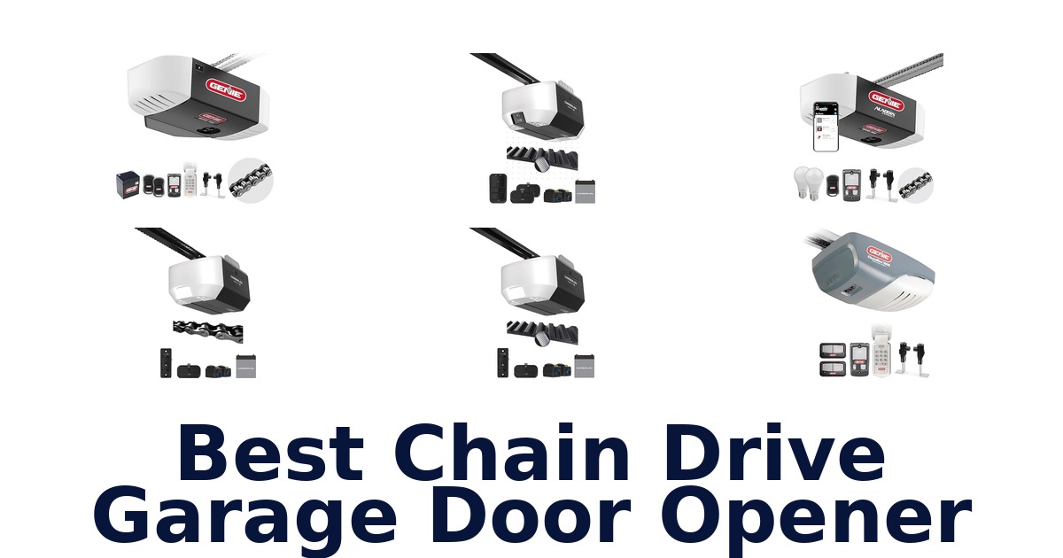 best chain drive garage door opener