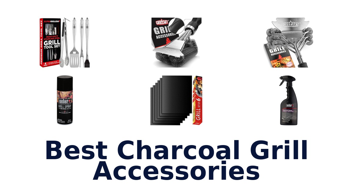 best charcoal grill accessories