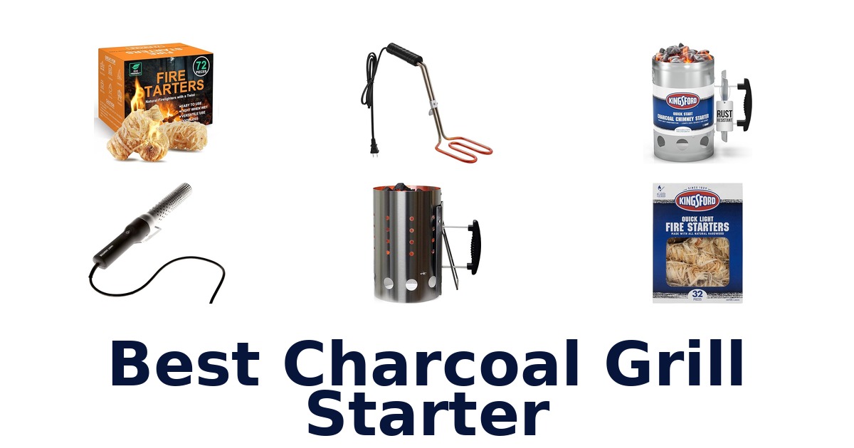 best charcoal grill starter