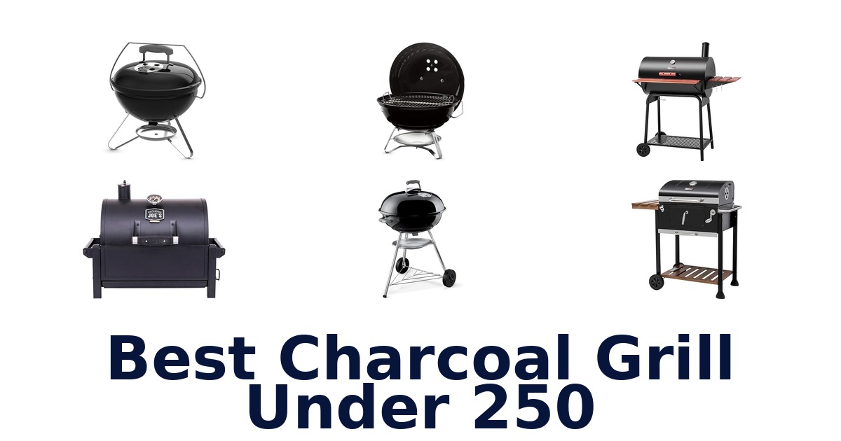 best charcoal grill under 250