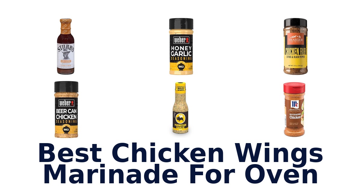 best chicken wings marinade for oven