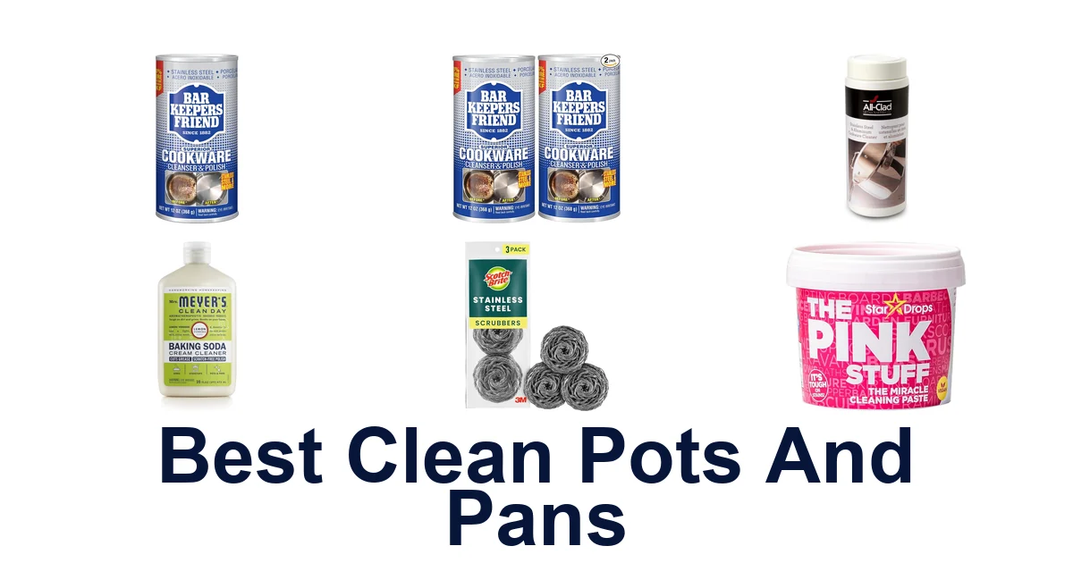best clean pots and pans