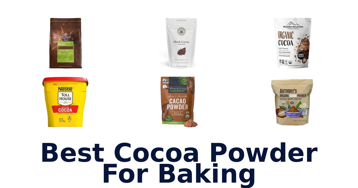 best cocoa powder for baking