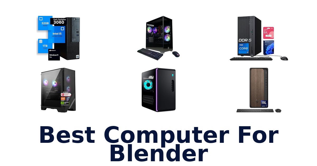 best computer for blender
