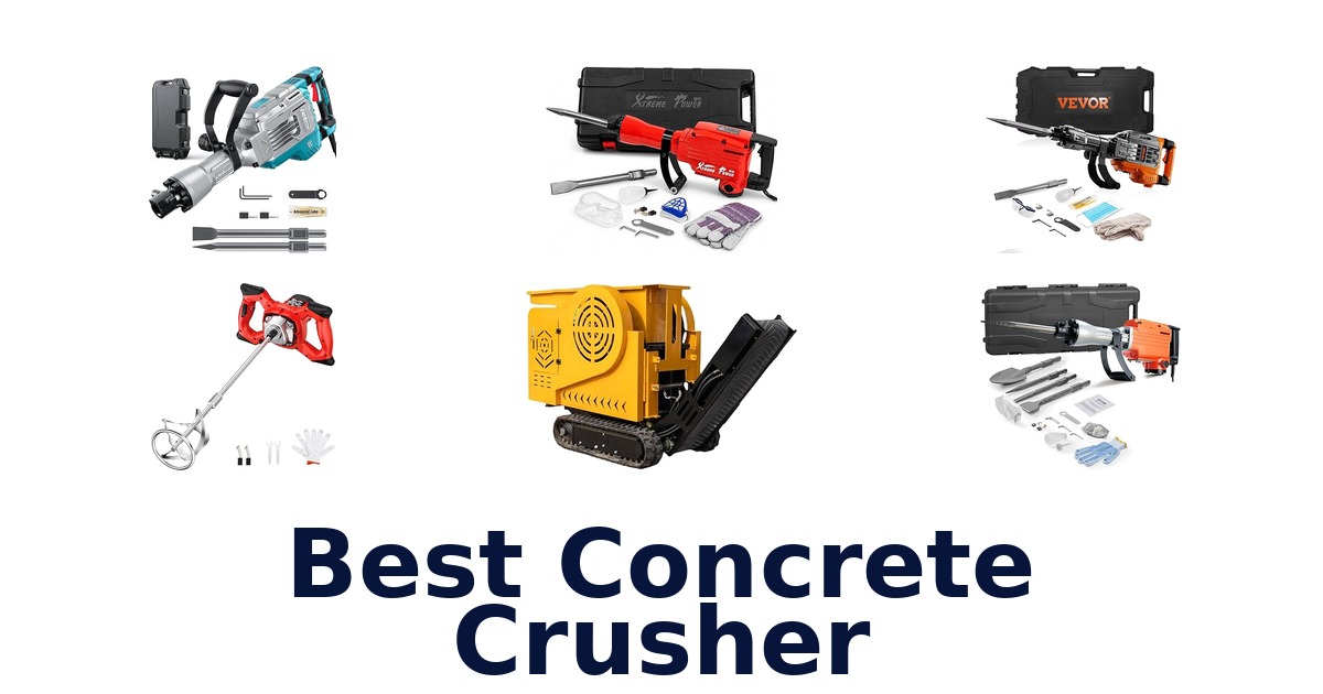 best concrete crusher
