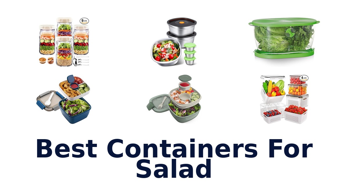 best containers for salad