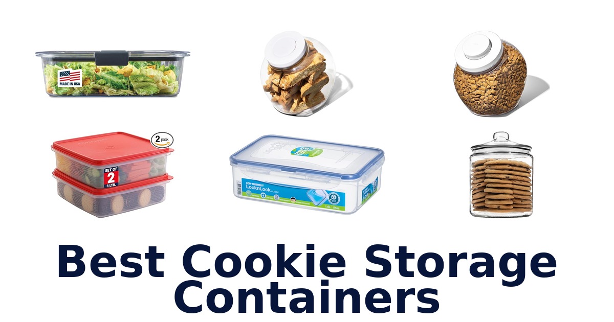 best cookie storage containers