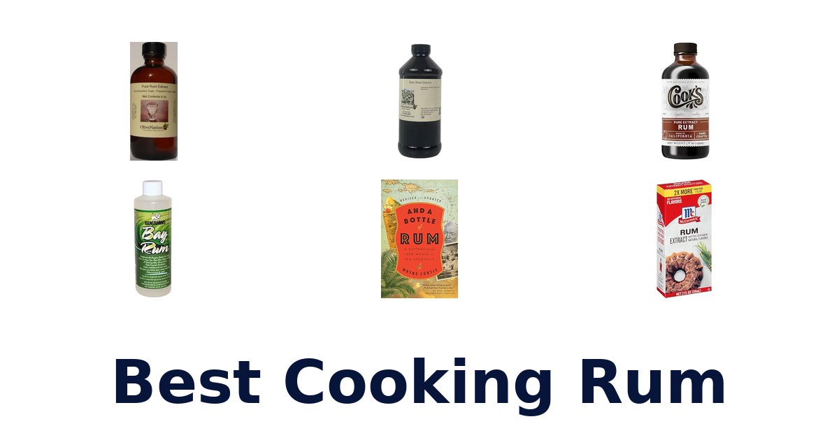 best cooking rum
