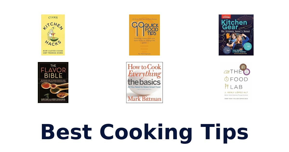 best cooking tips