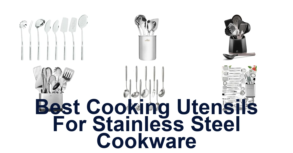 best cooking utensils for stainless steel cookware