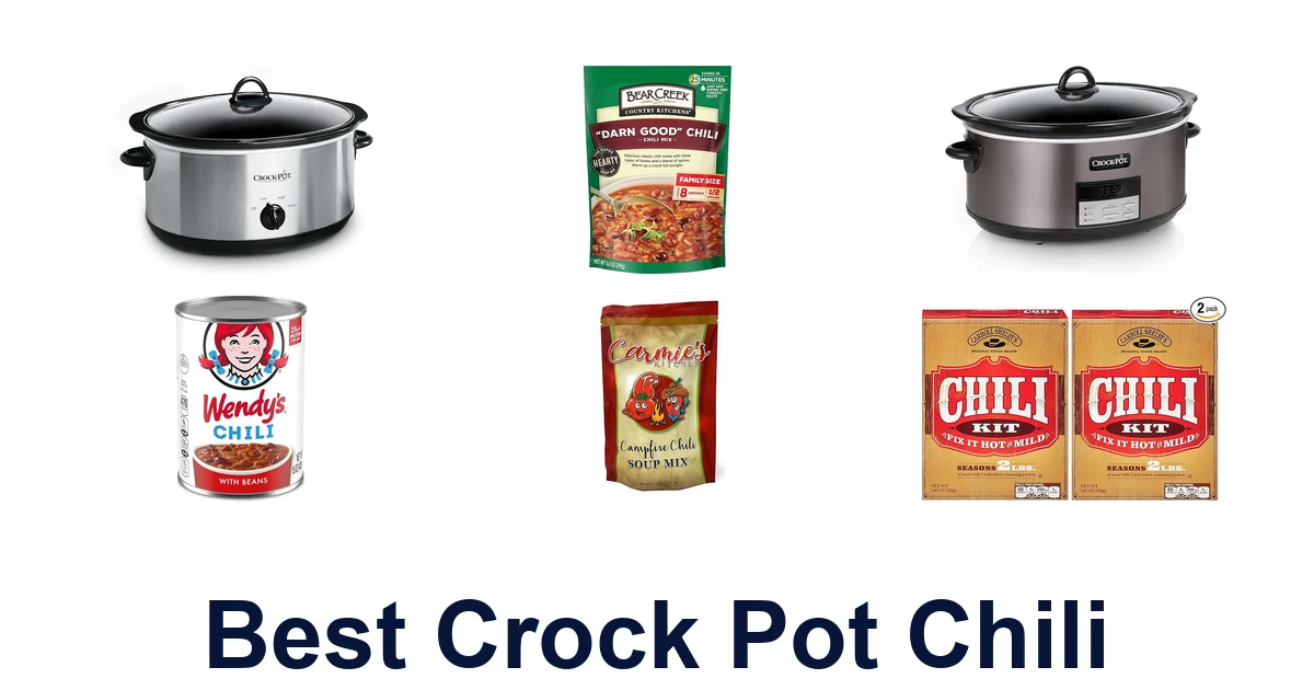 Best Crock Pot Chili Recipes Top 10 Picks