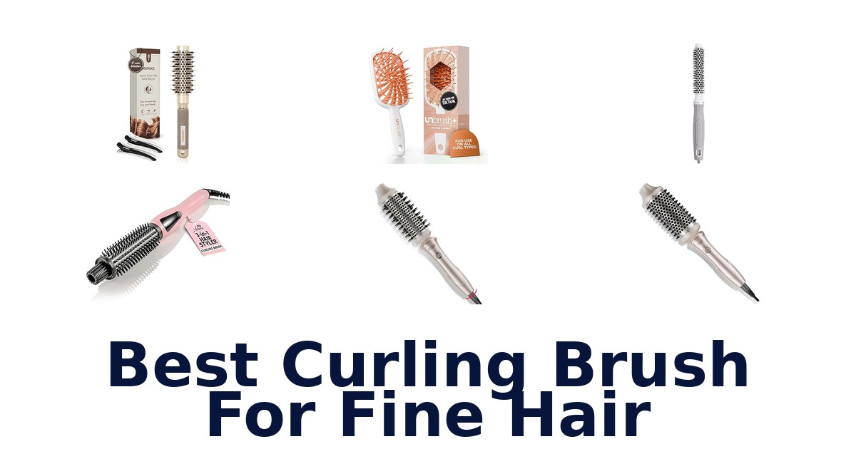 best curling brush for fine hair