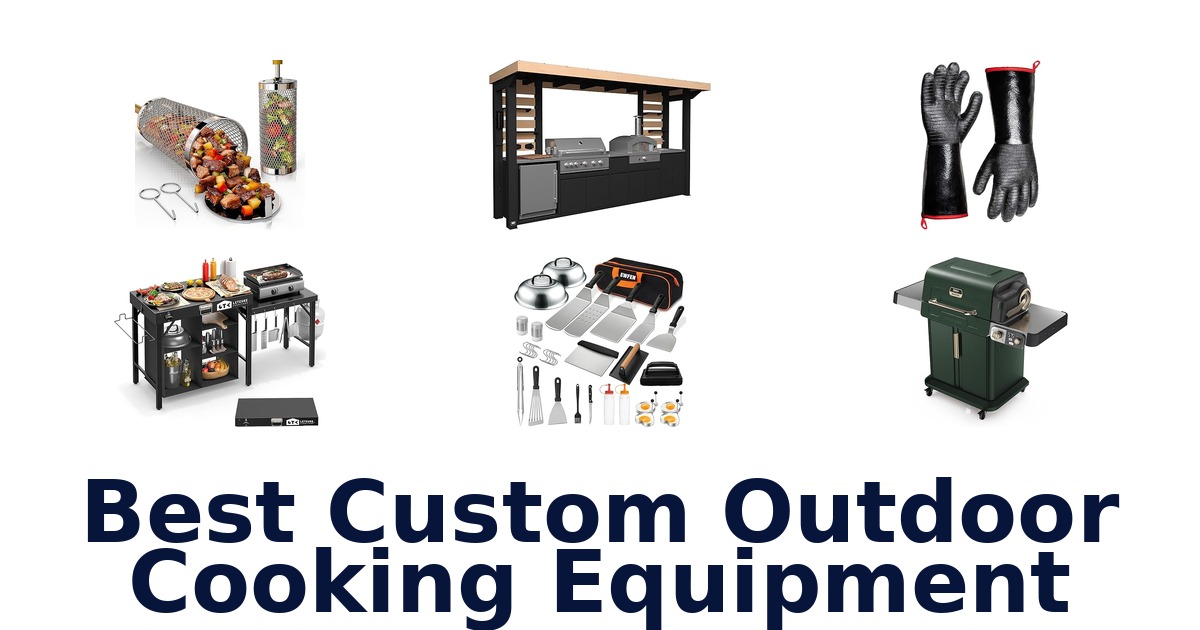 best custom outdoor cooking equipment