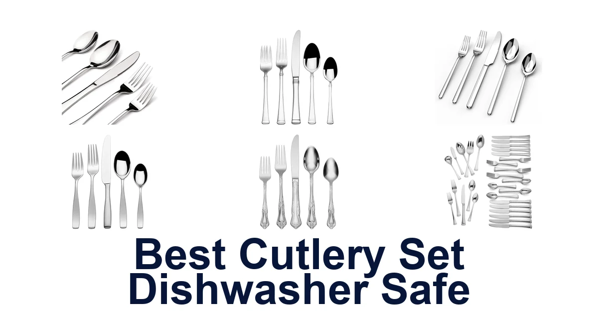 best cutlery set dishwasher safe