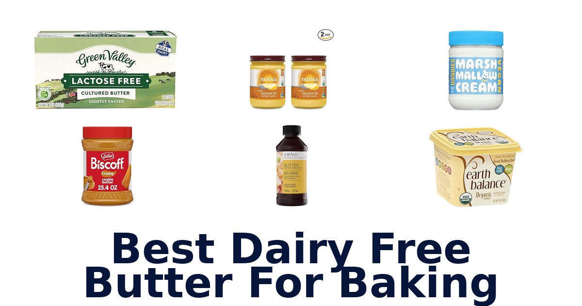 best dairy free butter for baking