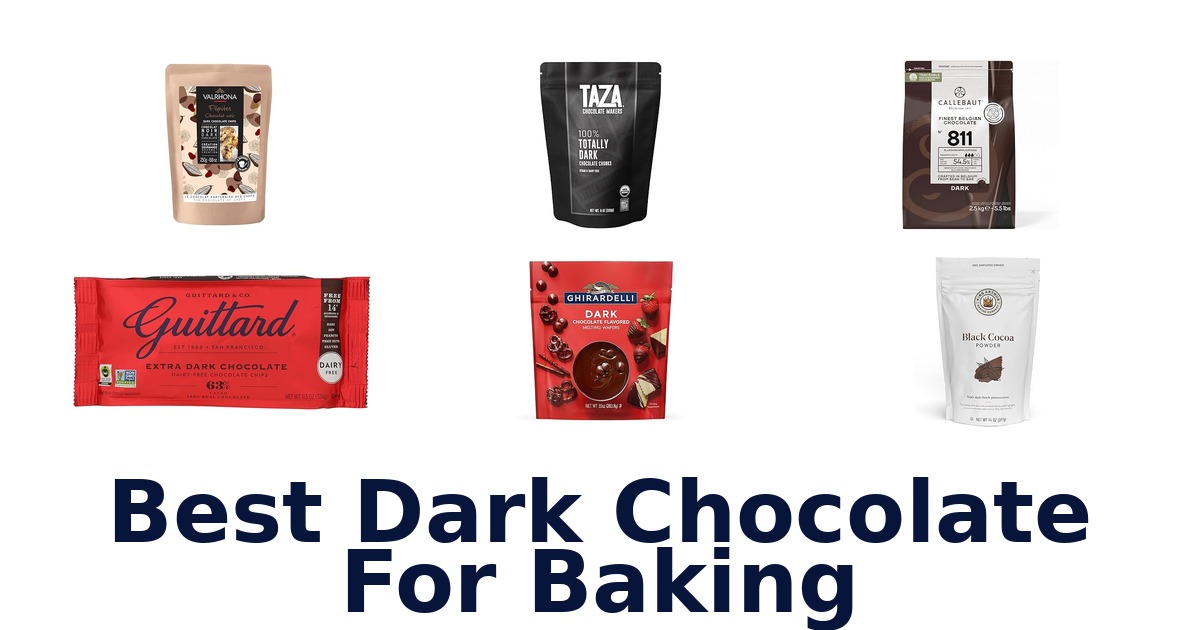 best dark chocolate for baking