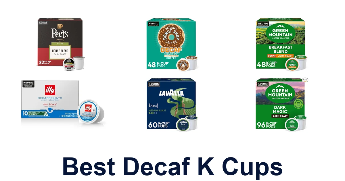 best decaf k cups
