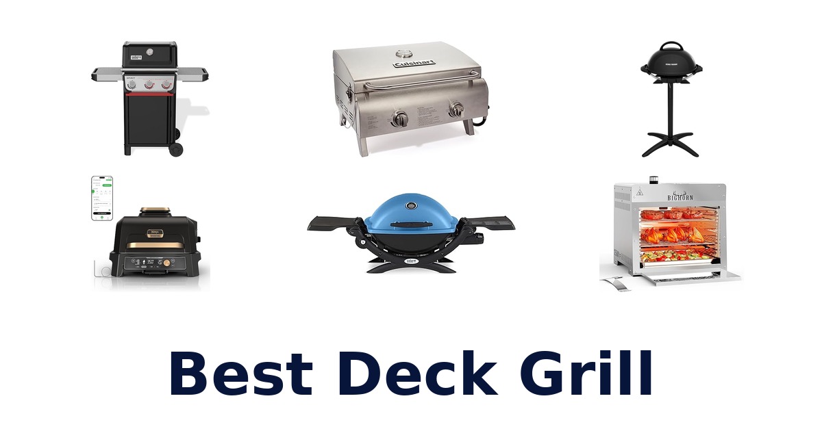 best deck grill