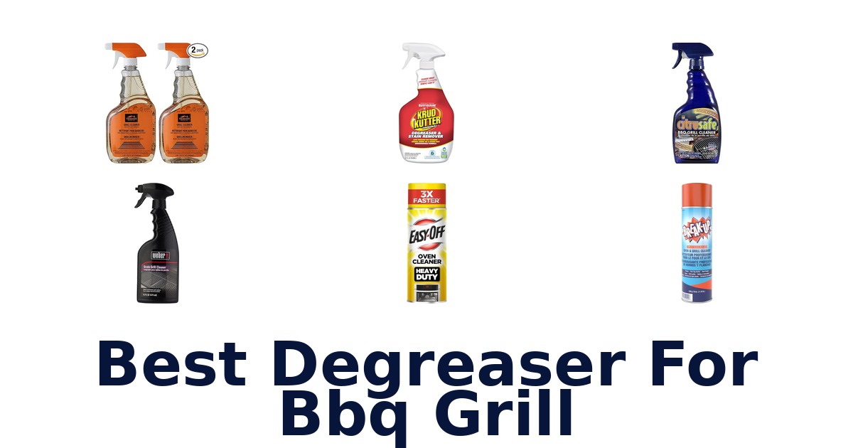 best degreaser for bbq grill