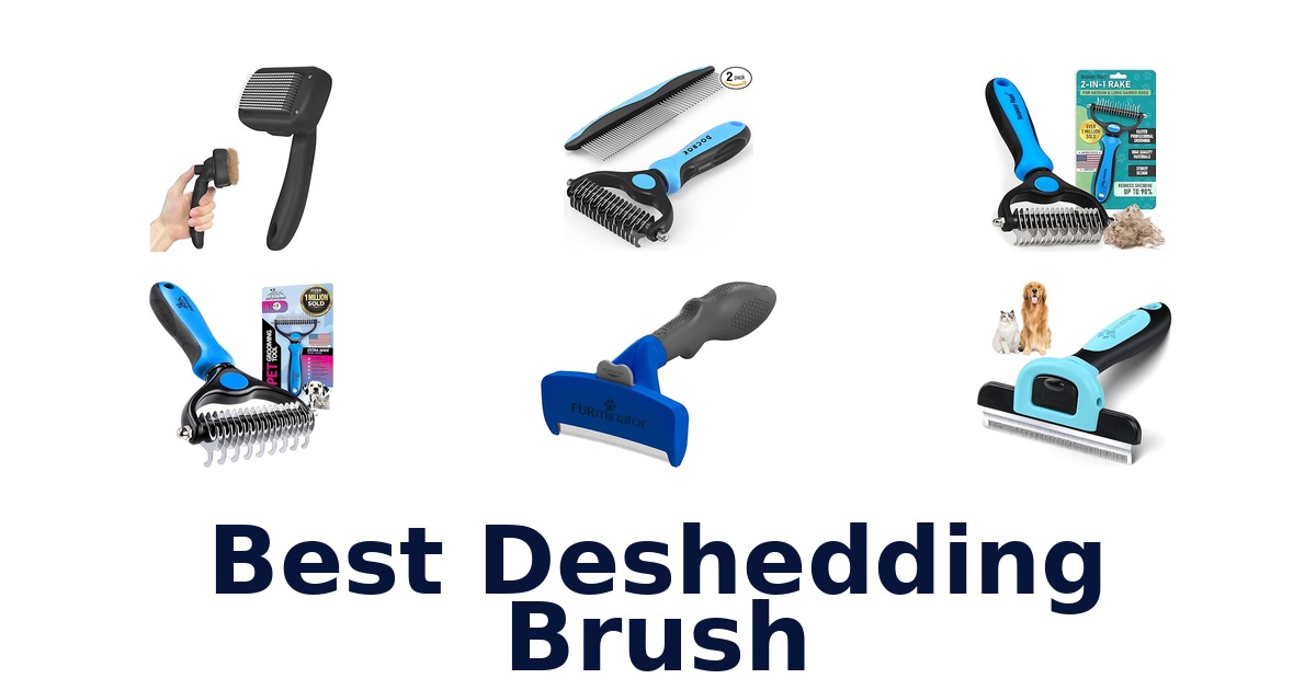 best deshedding brush