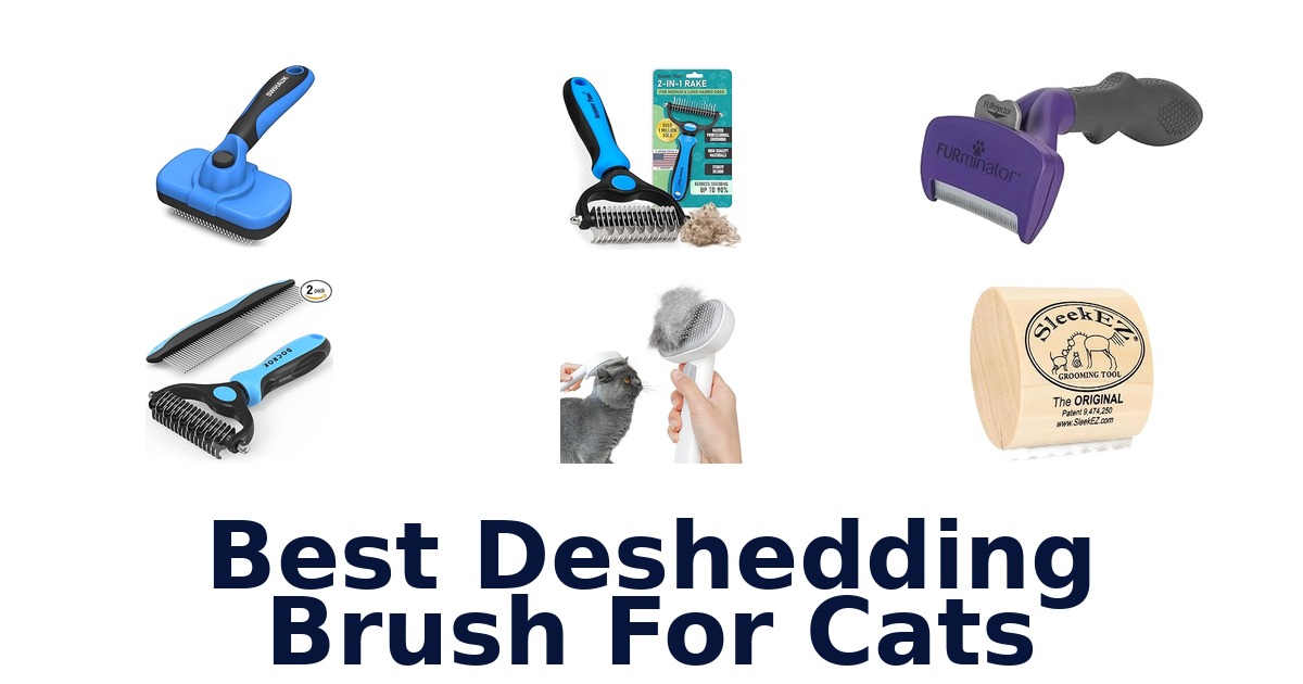 best deshedding brush for cats