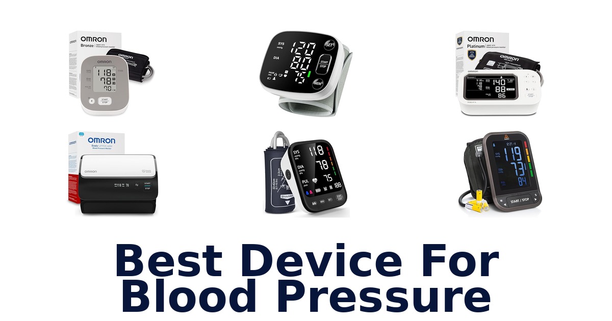 BEST Blood Pressure Monitors: Top 10 Picks