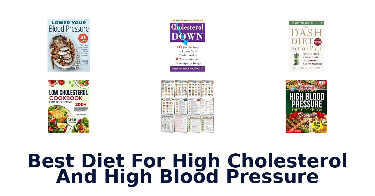 Best Diets for High Cholesterol & BP: Top 10 Picks