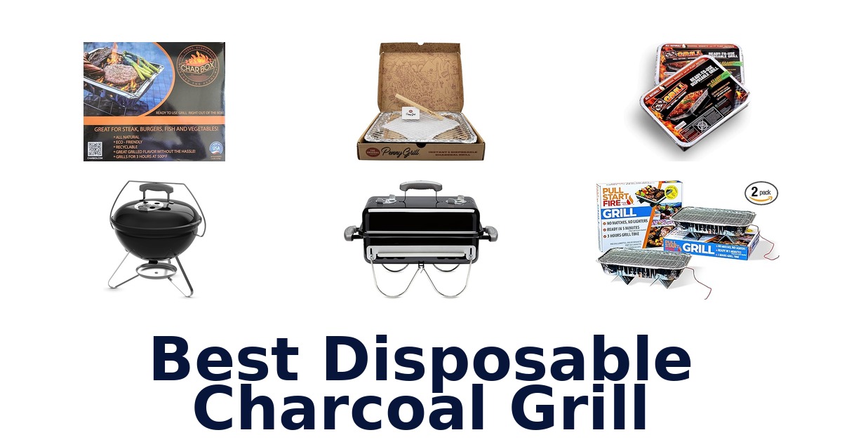 best disposable charcoal grill