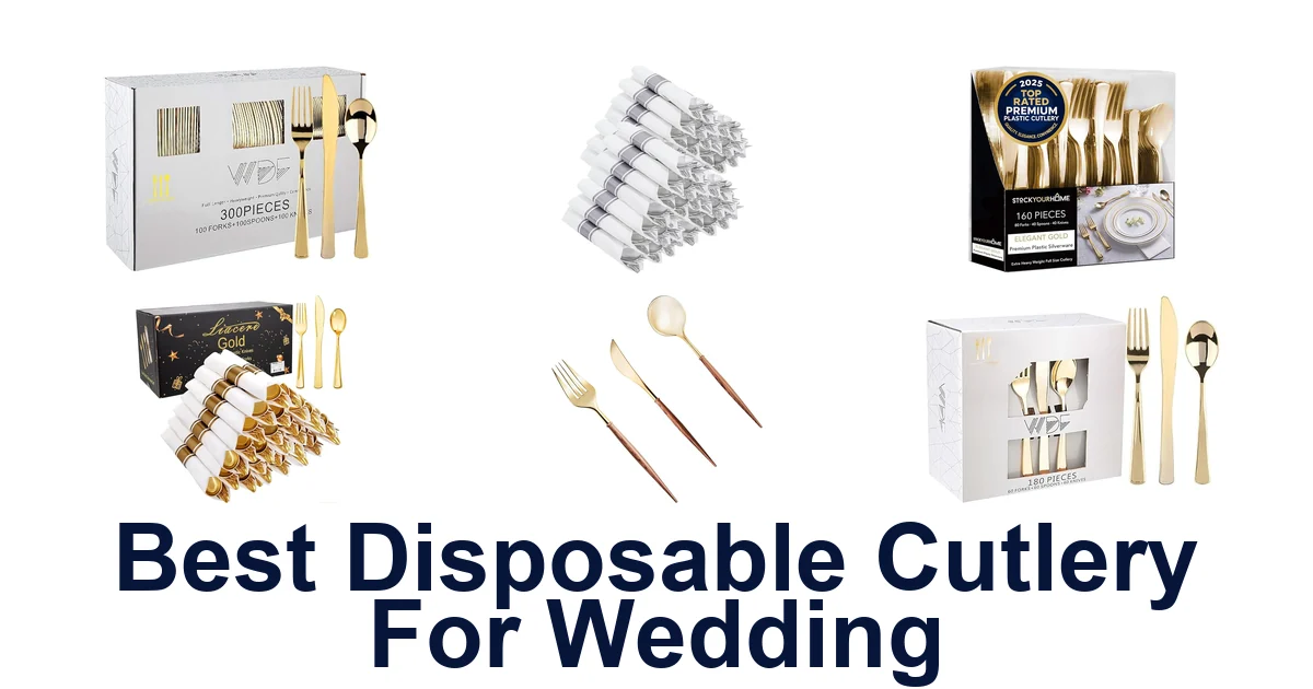 best disposable cutlery for wedding
