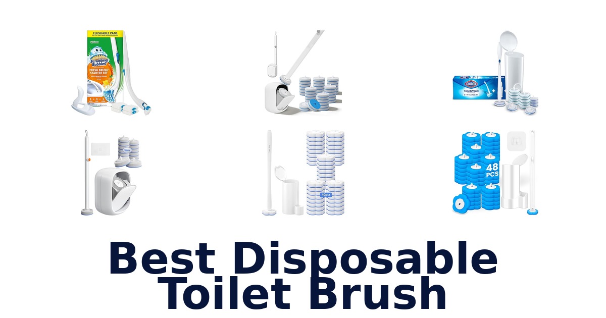best disposable toilet brush