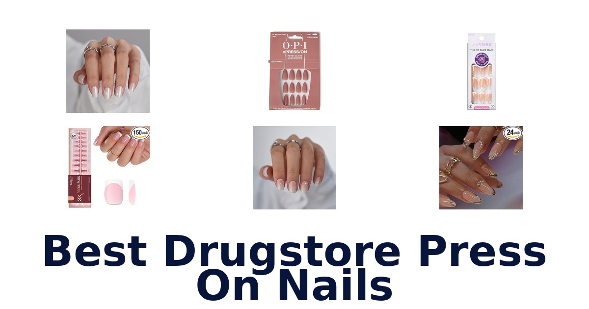 best drugstore press on nails