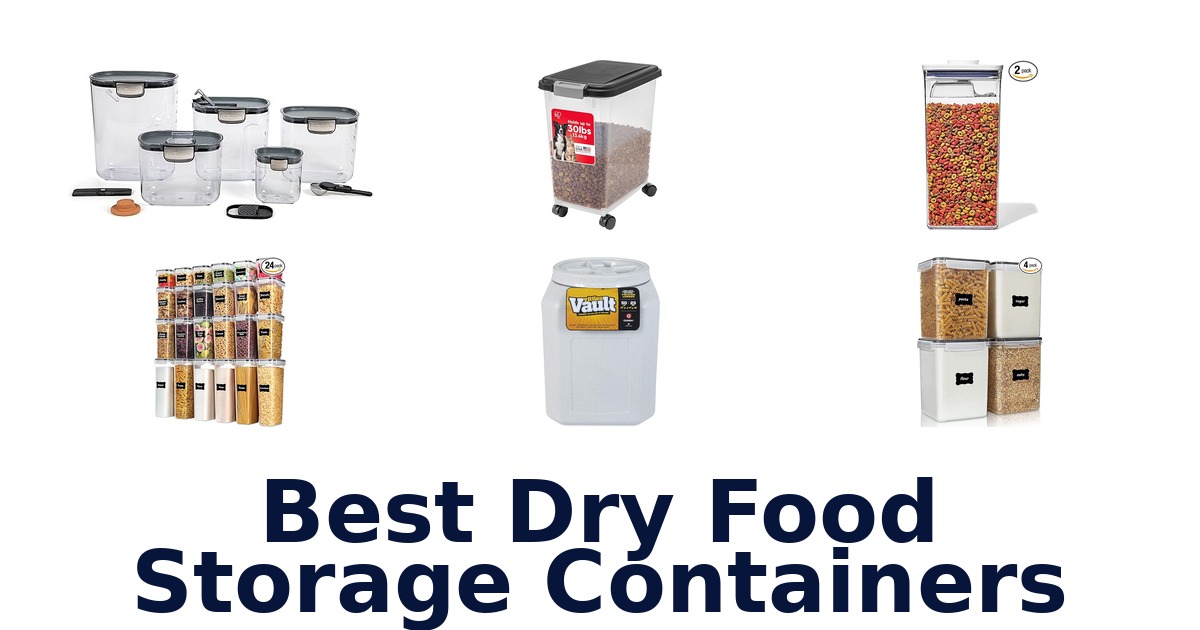 best dry food storage containers