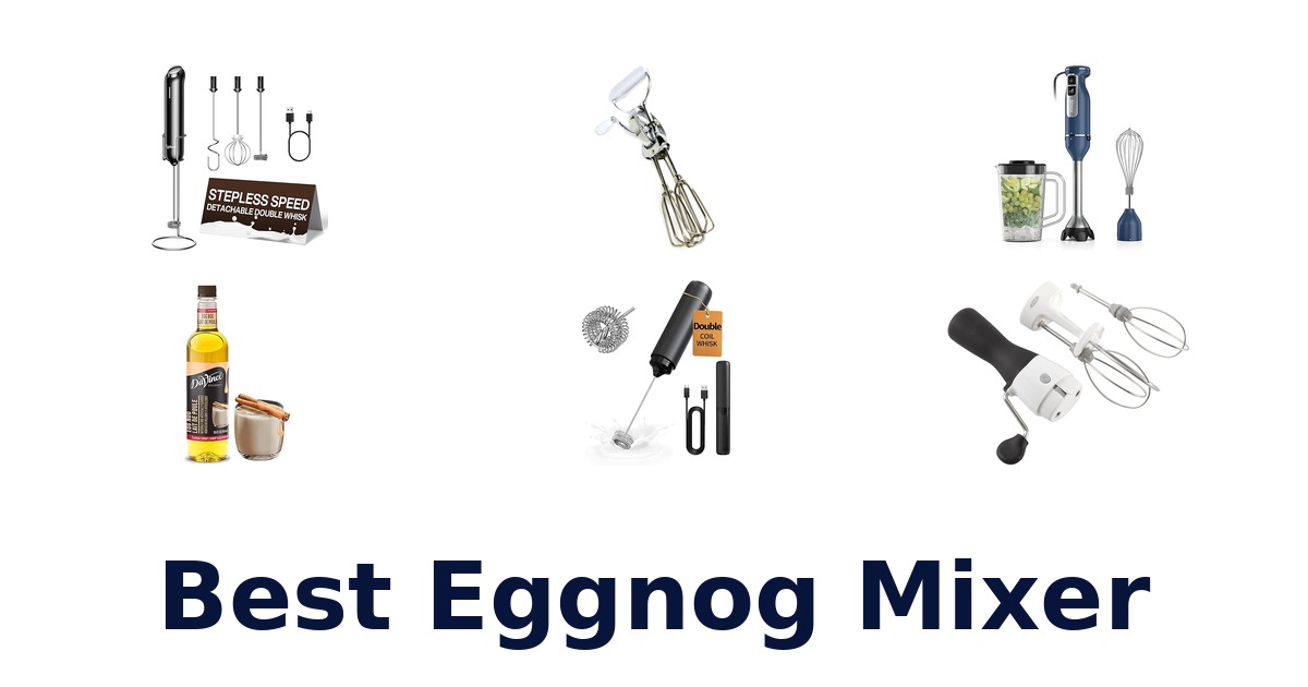 best eggnog mixer