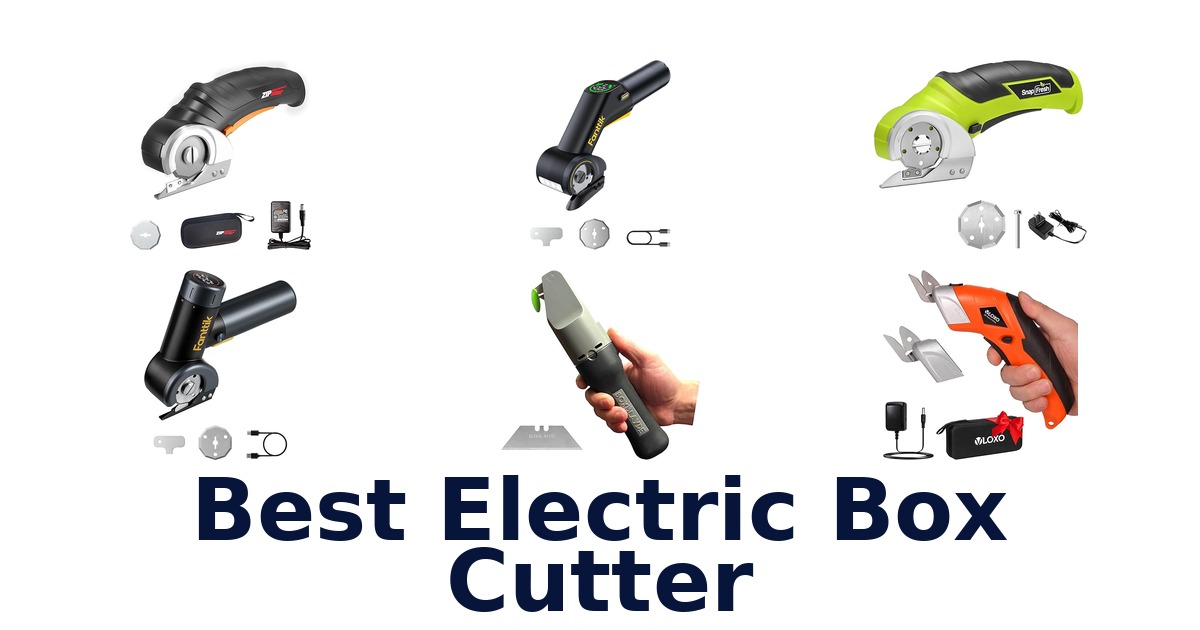 best electric box cutter