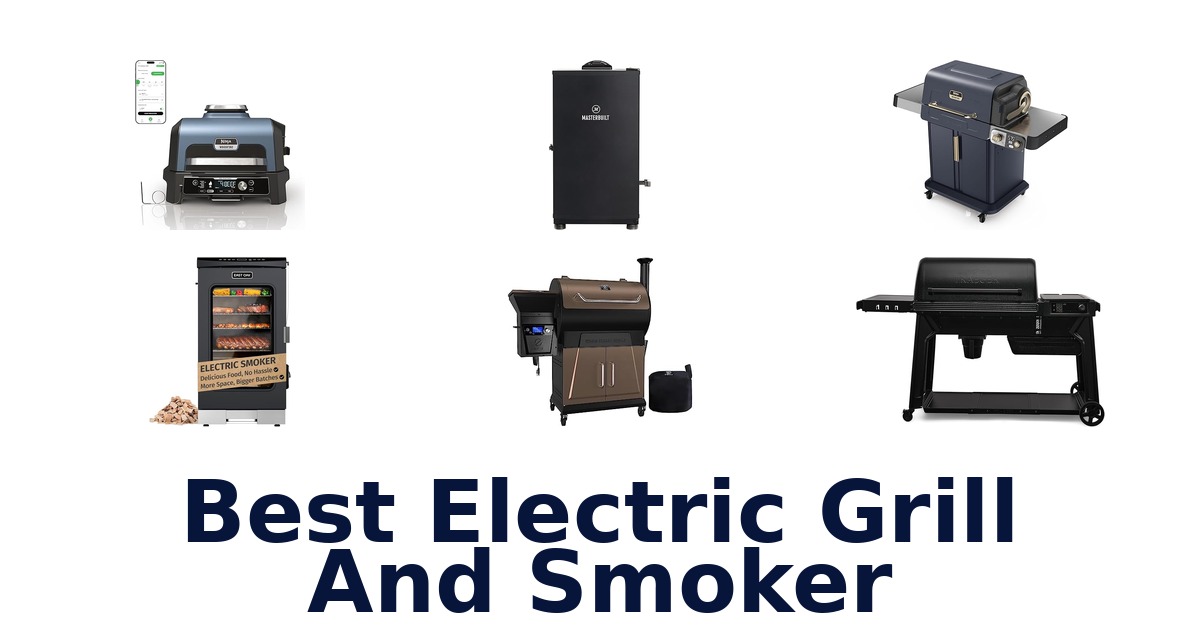 best electric grill and smoker