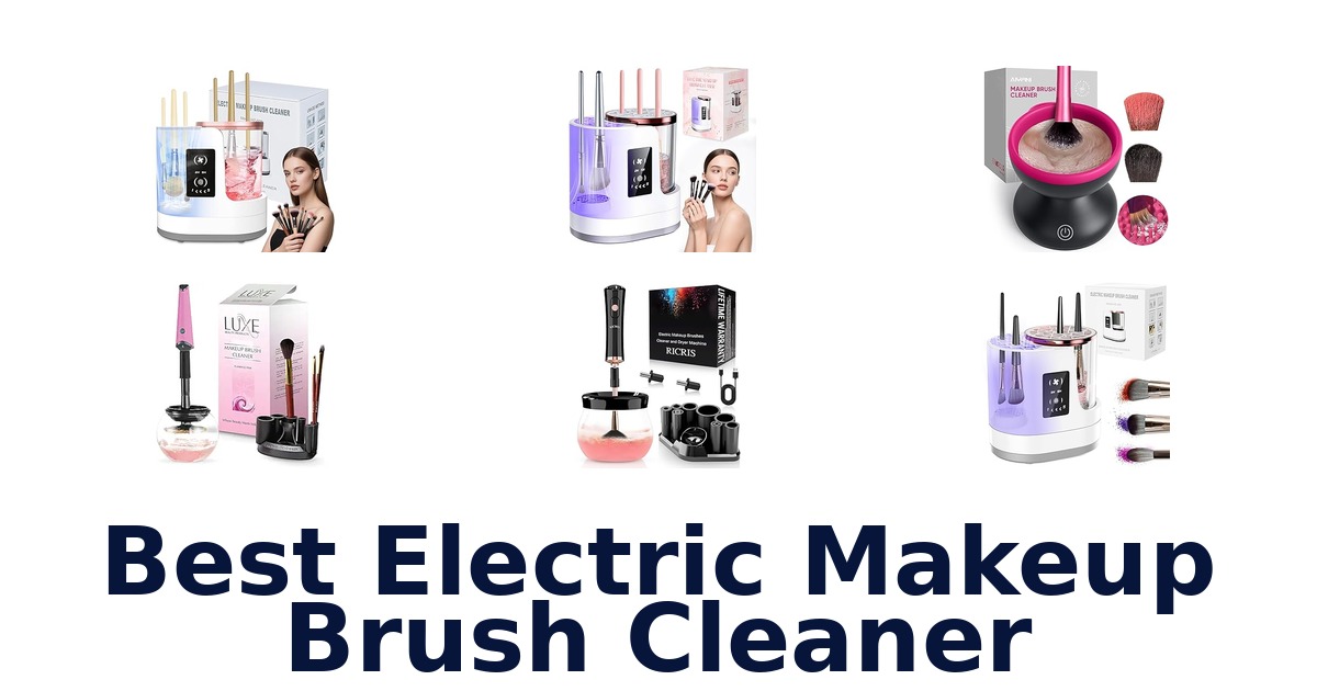 best electric makeup brush cleaner